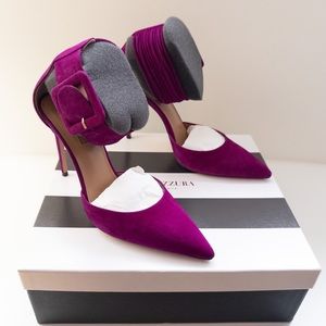 AQUAZZURA “Casablanca’ Pump 105 in Size 39